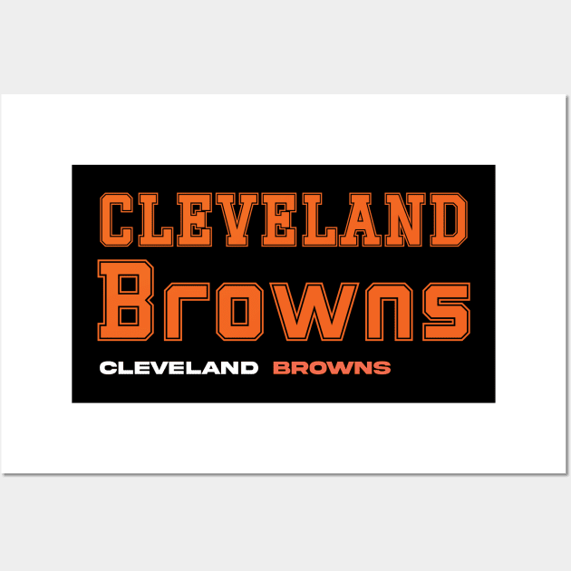 cleveland browns Wall Art by thatday123